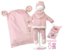 Llorens M738-60 haine pentru păpușă bebeluș NEW BORN mărimea 40-42 cm cu accesorii (MA4-M738-60)