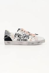 KARL LAGERFELD Skool sneakers pentru femei 9BY2-OBDZGT_00X