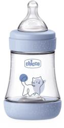 Chicco Sticlă pentru sugari anticolici Perfect5 150 ml băiat debit lent 0m+ (AGS20211.22)