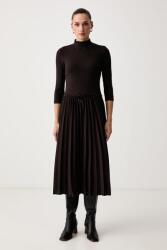 Tommy Hilfiger rochie plisată 9BYA-SUD105_89X (WW0WW46138)
