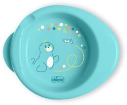 CHICCO Farfurie antiderapantă care menține mâncarea caldă teal 6m+ (AGS16000.25) Set pentru masa bebelusi