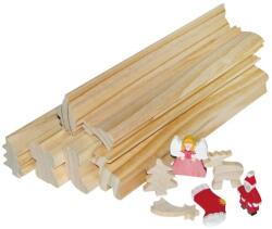 Eduplay Motive din lemn de Craciun set de 6 piese (EP210048)