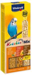 Vitakraft Kracker Trio Mix batoane cu miere, portocale și floricele 3 buc (492-21239) - raijucarii