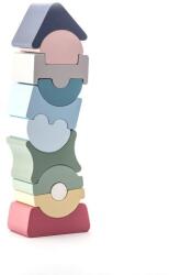 Cubika Pastel 16112 Turnul de echilibru IX - puzzle din lemn 11 piese (MA1-16112)