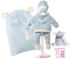 Llorens M738-59 haine pentru păpușă bebeluș NEW BORN mărimea 40-42 cm cu accesorii (MA4-M738-59)