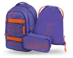 Baagl BAAGL SADA 3 Skate Max Orange: rucsac, penar, sac GRS (A-36073)