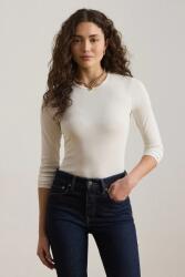 Lauren Ralph Lauren longsleeve pentru femei cu bumbac 9BY2-BUDZN2_00X (200680399)