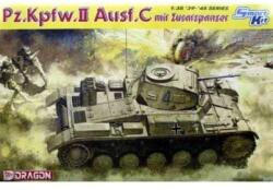 Dragon Model Kit tanc 6432 - Pz. Kpfw. II Ausf. C cu ZUSATZPANZER (SMART KIT) (1: 35) (34-6432)