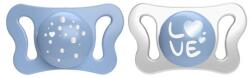 Chicco Suzeta Physio Micro din silicon 0-2 luni băiat 2 buc (AGS75126.21)