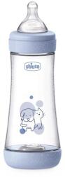 Chicco Sticlă pentru sugari anticolici Perfect5 300 ml băiat debit rapid 4m+ (AGS20235.22)