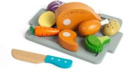 Bigjigs Toys Set Friptură de pui cu legume (DDBJ37043) Bucatarie copii