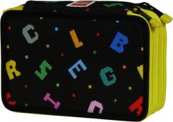 LEGO® LEGO Colorful Typography - Penar cu 3 compartimente fără conținut (SL20237-2619) Penar