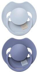 LOVI Suzeta din silicon dinamică Prime 18m+ 2buc Baby Blue/Blue (AGS34-419)