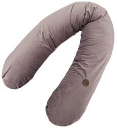EKO Pernă pentru alăptare bumbac Velvet Dark Pink 180cm (AGSPO-53_DARK_PINK)