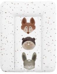 CEBA BABY Salteluță de înfășat moale mică (50x70) Basic Cute Animals (AGSAGS-143-000-839) Saltea de infasat