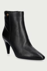MICHAEL Michael Kors botine cu toc cui pentru femei din piele Daniela Heeled Bootie 9BY2-OBDW6L_99X