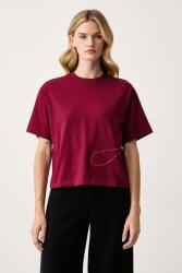 HUGO tricou pentru femei din bumbac Duslant 9BY2-TSDZ5B_83X (50570677)