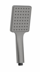 SAPHO zuhanyfej szögletes, 1 állású, GUN METAL (SK779GM)