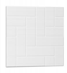 Wallfluent Dekoratív Vinil Padló Csempe Halszálka Tégla Mintás 9 db 30x30 cm (010310410010000276735)