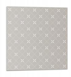 Wallfluent Dekorációs csempék Grafikával Öntapadós Geometrikus rombusz minta 9x30x30 (010310410010000057182)