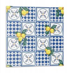Wallfluent Vinil csempe öntapadós citrom motívum csempén 9 db 30x30 cm (010310410010000283260)