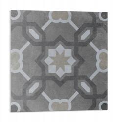 Wallfluent Öntapadós Vinil Csempe Előszobába Geometrikus csempe minta 9x30x30 (010310410010000283209)
