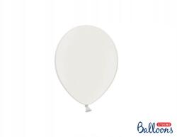 PartyDeco Lufik metallic fehér strong, 12 cm 3 db