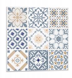 Wallfluent Falicsempe öntapadós Vinyl Kockás mozaik minták 9 db 30x30 cm (010310410010000276749)