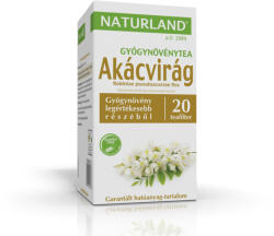 Naturland Fehér Akácvirág Tea 20 X 1, 2 Gr - doktorpatika