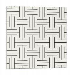 Wallfluent Vinil Csempe Grafikával Fürdőszobába Geometriai mintás Kockás 9x30x30 (010310410010000033427)