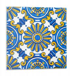 Wallfluent Fali Pvc csempe öntapadós virágmintás csempe 9 db 30x30 cm (010310410010000283185)