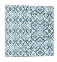 Wallfluent Winyl Fali csempe geometrikus mintával, virág motívummal 9 db 30x30 cm (010310410010000057106)