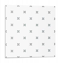 Wallfluent Fali Dekoráció Pvc Csempe Szoba Mintával Egyszerű kereszt minta 9x30x30 (010310410010000033465)