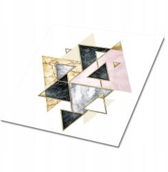 Dywanomat Öntapadós Vinil Csempe Nyomtatott Geometriai Háromszögek 9x30x30 cm (010310410010000020905)