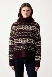 Barbour pulóver női gyapjú Helen - burgundia 38