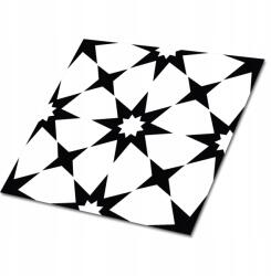 Dywanomat Öntapadós Vinil Burkolat Nyomtatott Csillag Geometria. 9x30x30 cm (010310410010000020832)