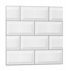Wallfluent Falicsempe Pvc grafikával Tégla elrendezésű csempe 9 db 30x30 cm (010310410010000276727)
