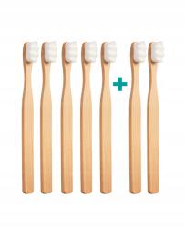  5+2 Nanosmile Eco fehér, ultrapuha fogkefe