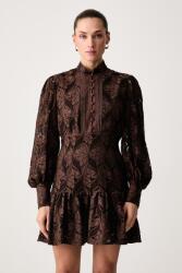 Bardot ruha csipke - barna XL