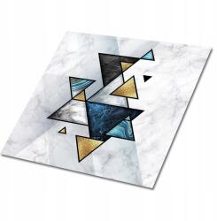 Dywanomat Vinil csempe öntapadós Absztrakt márvány háromszögek. 9x30x30 cm (010310410010000020901)