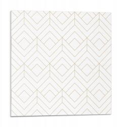 Wallfluent Öntapadós Vinil Csempe Előszobába Geometrikus rombusz minta 9x30x30 (010310410010000283275)