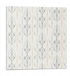 Wallfluent Fali Dekoráció Pvc Csempe Szoba Mintával Levél Minta rombuszokban 9x30x30 (010310410010000033467)
