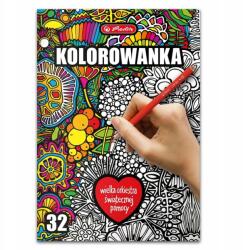 Herlitz Színezőfüzet A4 Wośp 32str 170g Pol'and'Rock (9555749)