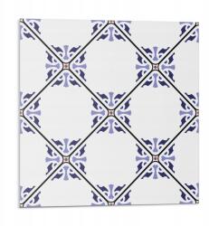 Wallfluent Falicsempe Pvc grafikával Virágmintás 9 db 30x30 cm (010310410010000033470)