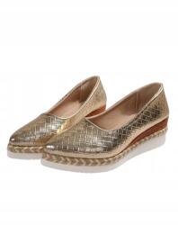 Shein Arany Espadrilles Hegyes Orrú Felső 37 1GA