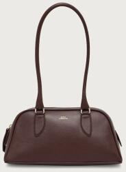 APC A. P. C. női bőr táska sac paloma shoulder - burgundia Univerzális méret