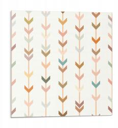 Wallfluent Dekoratív Vinil Fali Csempe Függőleges Nyíl Mintás 9 db 30x30 cm (010310410010000274960)