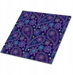 Dywanomat Dekoratív Vinil Csempe Falra Nyomtatott Paisley Mintával 9x30x30 cm (010310410010000020974)