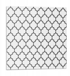 Wallfluent Vinil Padlócsempe Mintás szimmetrikus formákkal 9 db 30x30 cm (010310410010000033476)