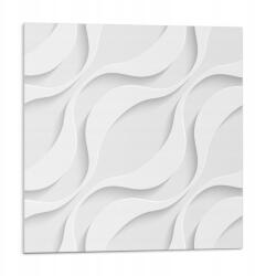 Wallfluent Nyomott mintás csempe öntapadós vinil hullámok hullámzó mintával 9x30x30 (010310410010000276167)